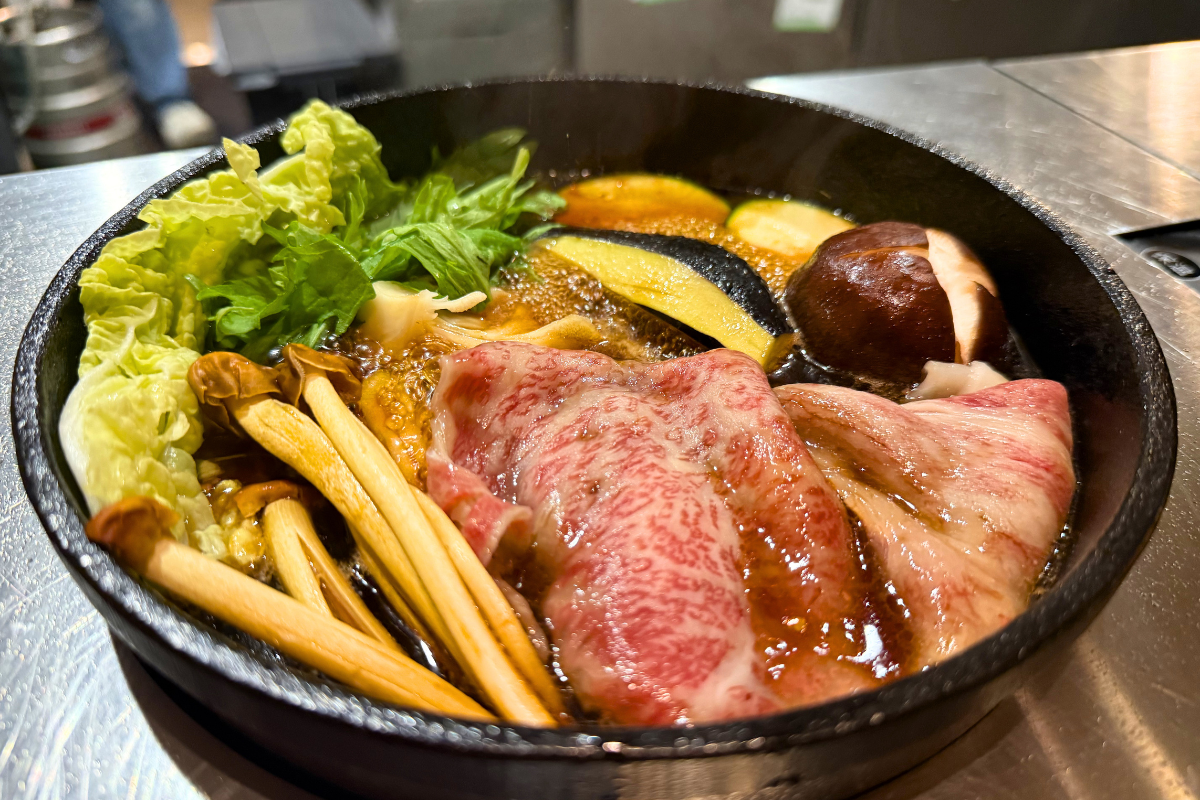 THE SLICE Omotesando Muslim-friendly wagyu shabu-shabu